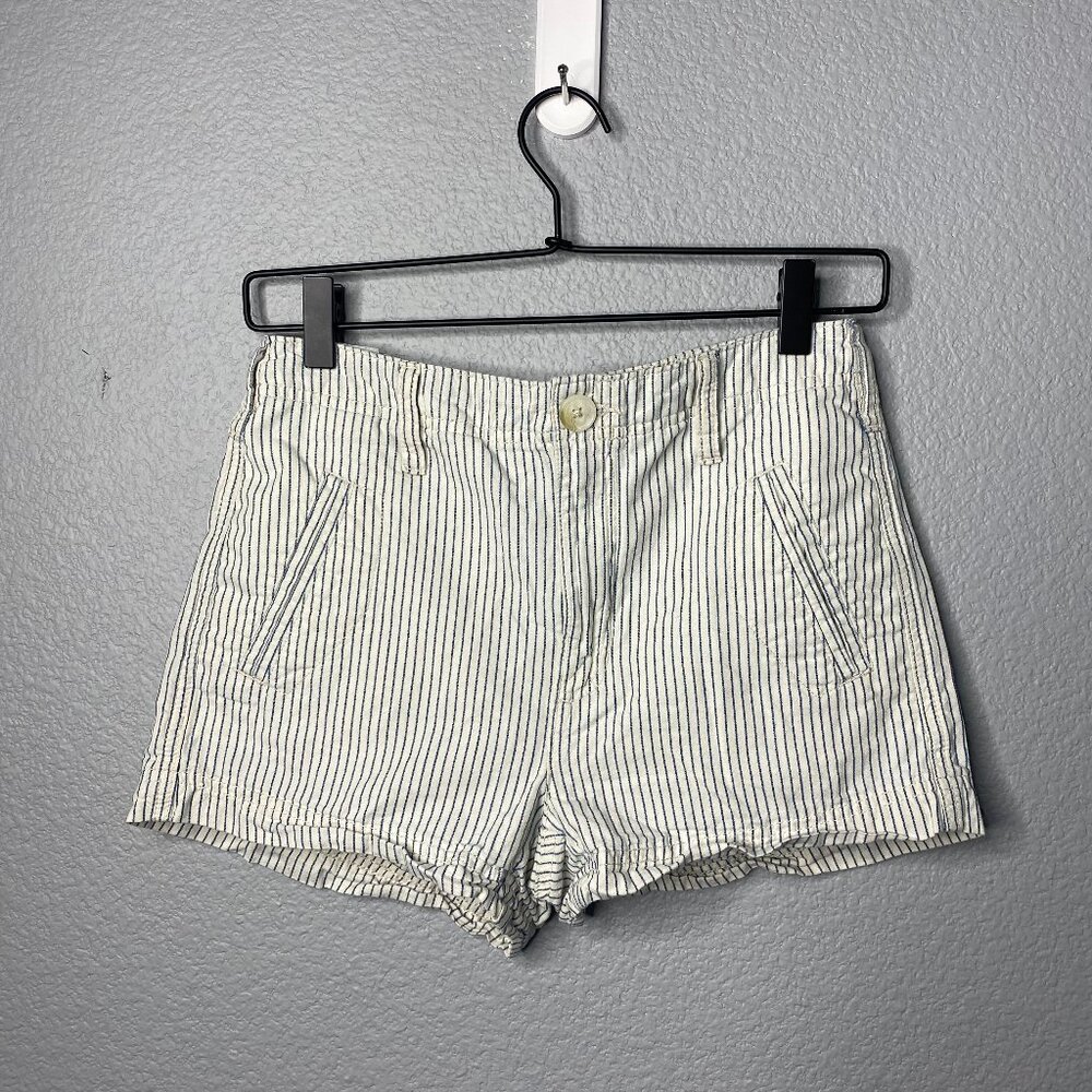 American Eagle Pinstripe Shorts